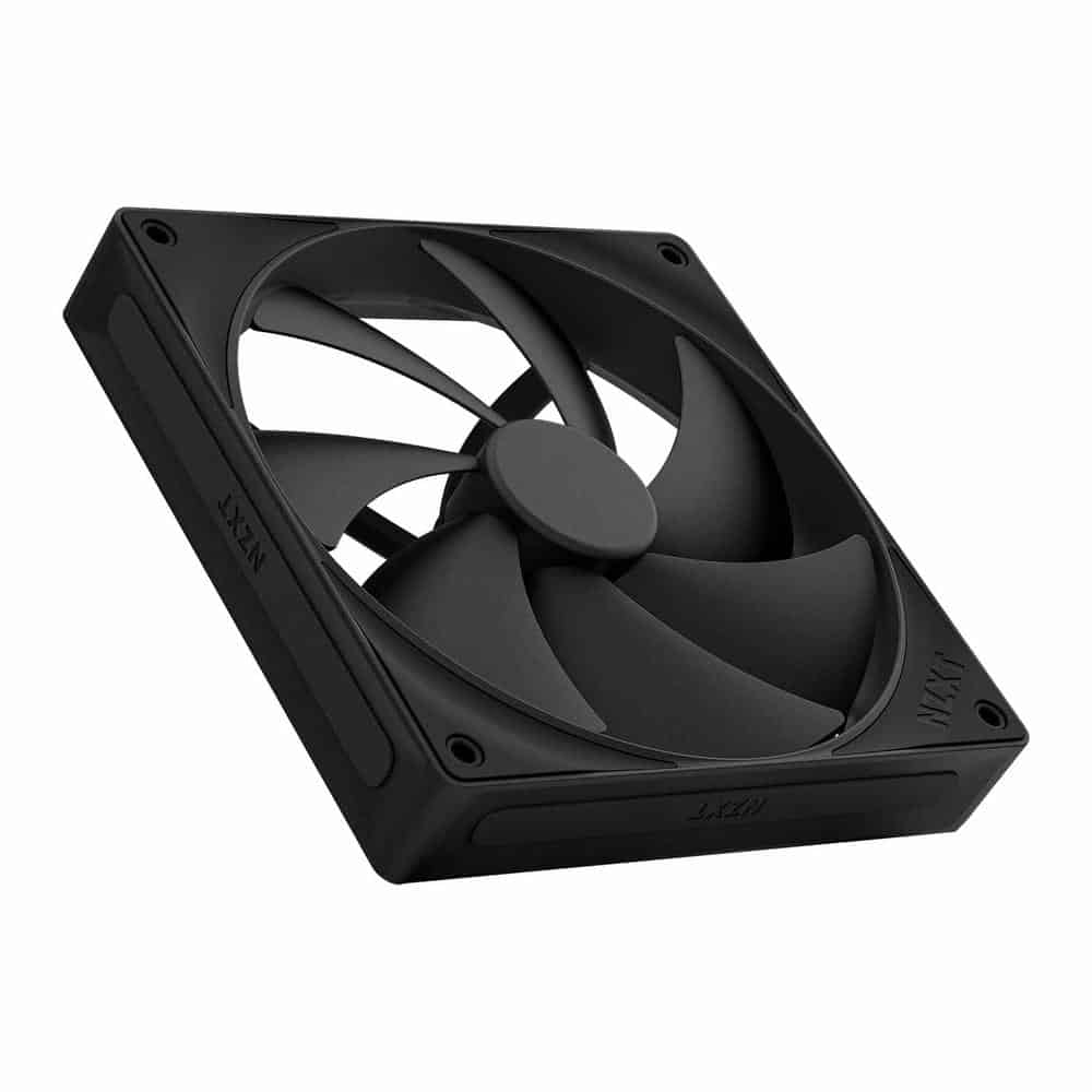 (image for) NZXT F120P V2 Black Static Pressure Single 120mm PWM Fan